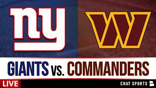 Giants vs. Commanders Live Streaming Free Play-By-Play, Highlights, Scoreboard | NFL Week 5