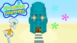 Minecraft Tutorial: How To Make Squidwards House 'Spongebob Squarepants'