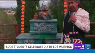 Kfmb-Sd San Diego Continuing Education Students Celebrate Dia De Los Muertos