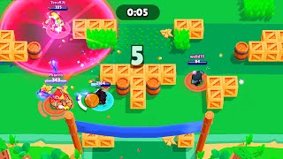 MIRACLE! La TOURELLE de JESSIE gagne un 1 vs 3 sur BRAWL STARS et sauve le match à 5 secondes!