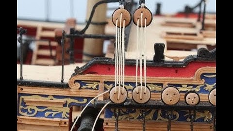 Rigging Shrouds Part 3 - HMS Sphinx (Vanguard Models) - Model Boats