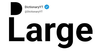 Large Antonyms | Opposite Words