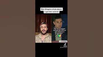 Ben Shapiro SHUTS DOWN A Gender Activist #shorts