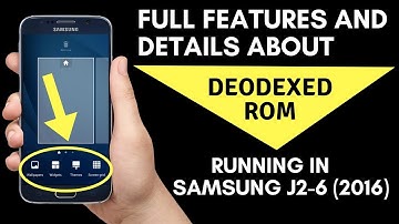Full Features Of Deodexed Rom Running In Samsung J2-6 2016 (J210F)