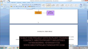 DESIGN AND FABRICATION OF PNEUMATIC DOOR OPEN CLOSE SYSTEM MECHANICAL PROJECT-MBOTS PROJECT INDUSTRY
