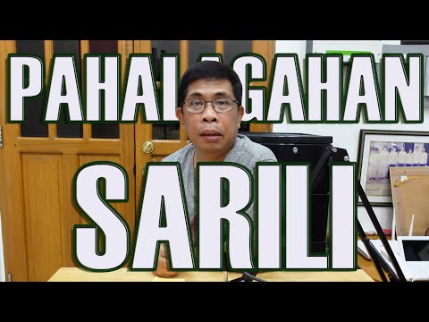 Video: Pera At Pagpapahalaga Sa Sarili