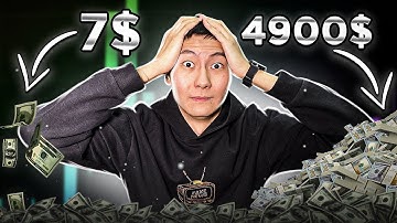 🔷 LIVE TRADING $7 to $4,900 - Fast Strategy in 15 Minutes