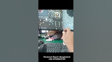 Macbook Repair Bangladesh ৷ Apple Macbook pro a2251 motherboard repair #shorts