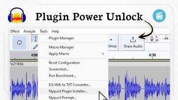 Plugins toevoegen aan Audacity (Tool Expansion)