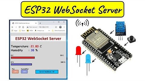 ESP32 WebSocket Server with DHT11 Sensor (part 2)