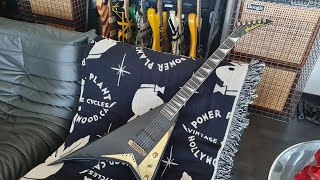 Jackson USA Custom Shop Randy Rhoads Prototype RR1 First Guitar for 1982 NAMM Up Close Video