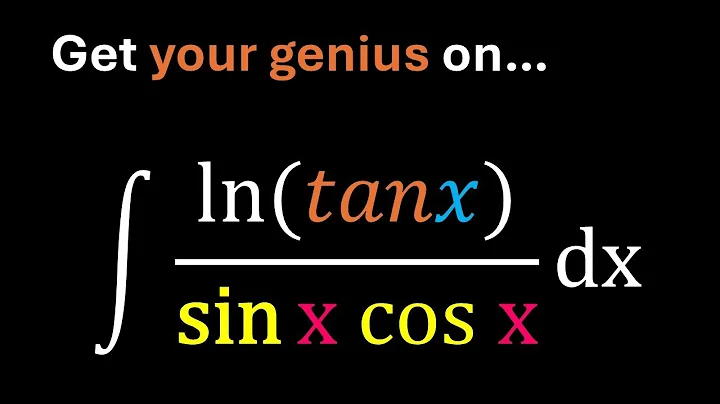 Integral of ln(tanx)/(sinx cosx), can you do it?