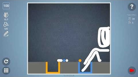 Check out how I solved level 100 in Brain It On! #BrainItOn