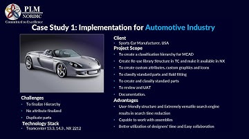 07_Teamcenter Classification Case Studies - PLM Nordic