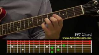 How To Play an F#7 (Sharp) Chord On The Guitar