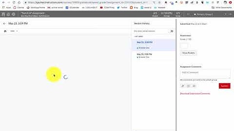 Canvas SpeedGrader:  rubrics, commenting, and more