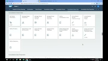 S/4HANA 2021 - Group Reporting Overview