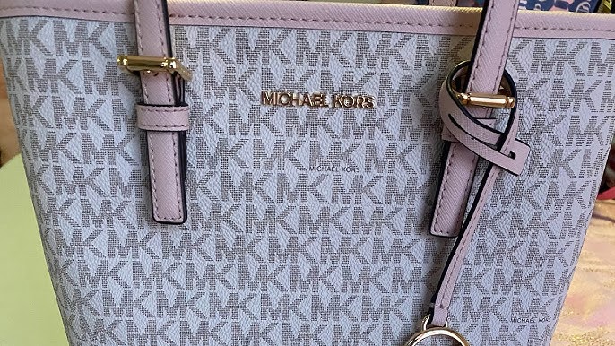 MICHAEL KORS - on SALE with 25% off - JET SET TRAVEL LARGE SAFFIANO LEATHER  TOTE - REVIEW/MODSHOTS 