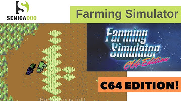 Farming Simulator C64 Gameplay