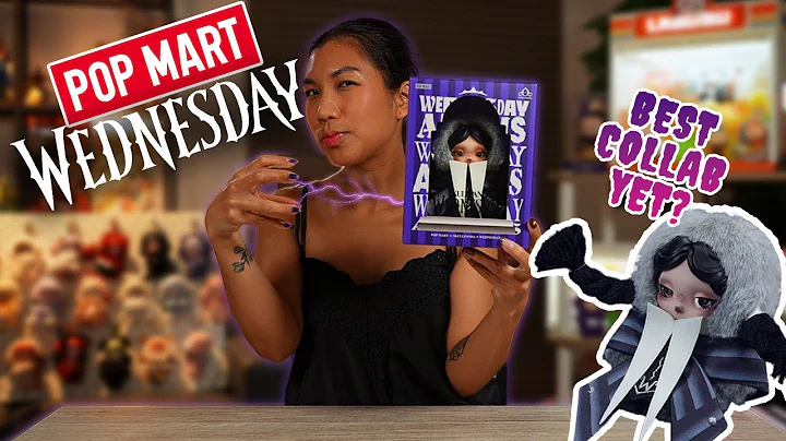 Do You Need This? SKULLPANDA × Wednesday Plush (Nevermore Academy Version) Unboxing & Review