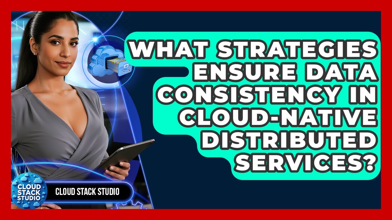 What Strategies Ensure Data Consistency In Cloud-native Distributed ...