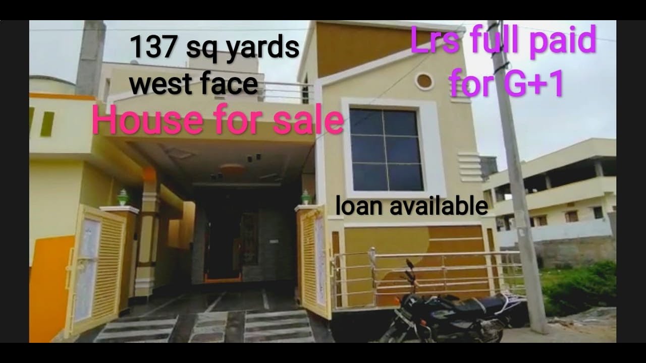 House for sale , balapur ,137sqyards,west,rci main road YouTube