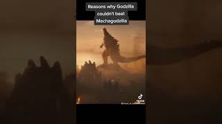reasons why Godzilla couldn't beat Mechagodzilla