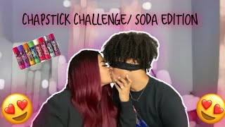 CHAPSTICK CHALLENGE/ SODA EDITION W/ MY GIRLFRIEND 💍❤️