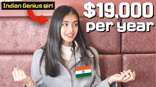 🇮🇳 Indian woman studying with Great Benefits at Korea's Best University