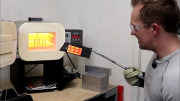 Interface Knife making part 7, Hardened Lock inserts