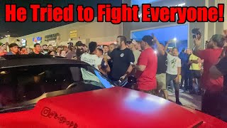 ANGRY Hellcat Owner Tries to FIGHT HUGE CROWD at my Car Meet! (VR + Vehicles Car Meet #2!)