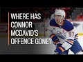 Where has Connor McDavid’s offence gone?