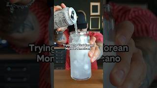 Trying the viral Monster Americano #coffee