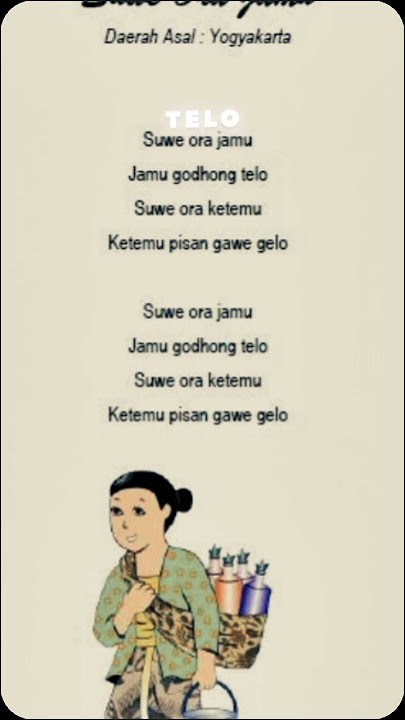 lagu suwe ora jamu