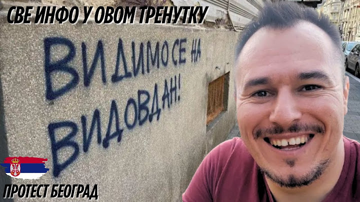 УЖИВО | Све ИНФО на једном месту у овом тренутку за протест "Видимо се на Видовдан"