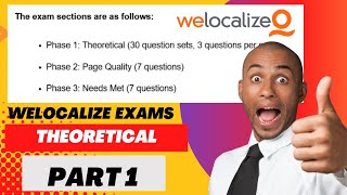 WeLocalize Search Quality Rater – Part 1: Theoretical Exam (NO AUDIO)