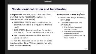 SU2 Conference 23: A little introduction to non-dimensionalization in SU2
