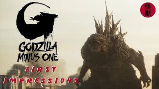 Godzilla Minus One First Impressions Channel Update Light Spoilers 