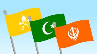 Flags Of Different Religions