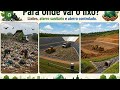 Para onde vai o lixo? Lixões, aterro sanitário e aterro contolado.