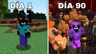 Sobreviví los 90 días MAS DIFICILES de MINECRAFT