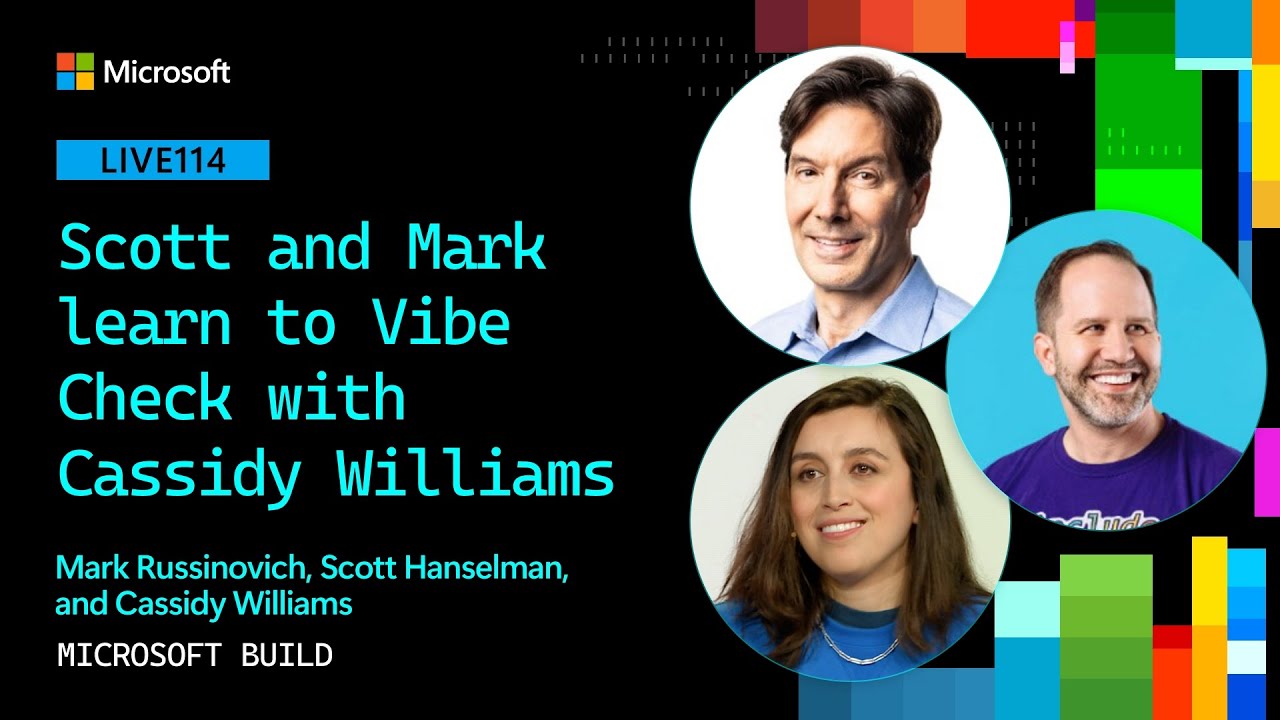 Scott and Mark learn to Vibe Check with Cassidy Williams | LIVE114