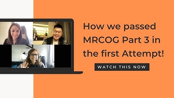 How to Pass MRCOG Part 3 in the first attempt