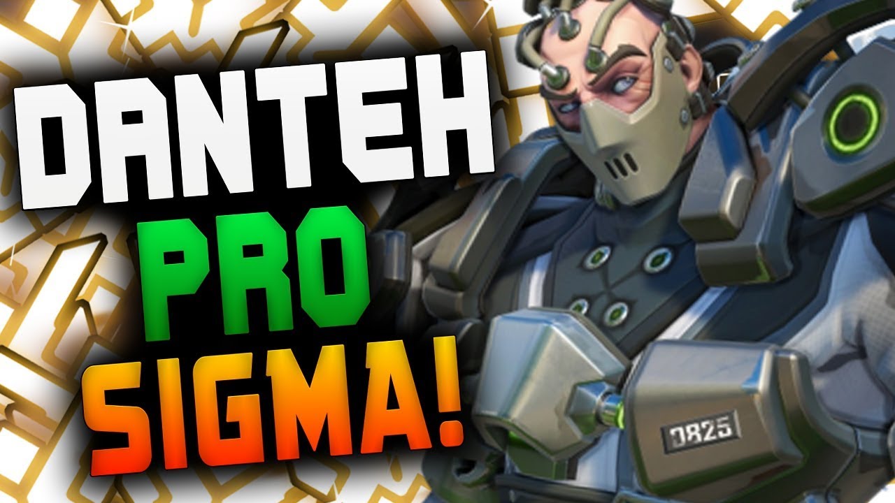 OWL PLAYER DANTEH SIGMA GAMEPLAY! [ OVERWATCH SEASON 18 TOP 500 ]