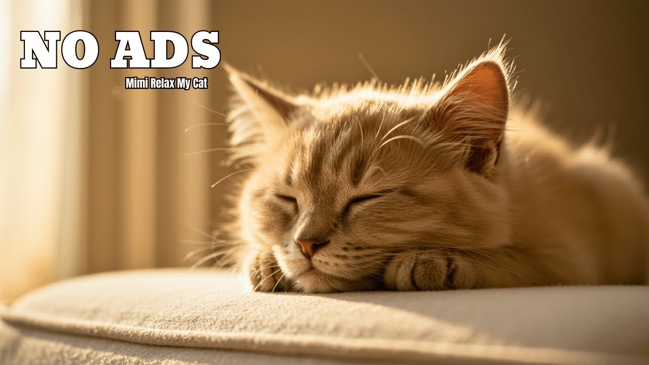 6 HOURS | Deep Waves - Low-Frequency Music for Cats