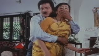 Rajendra Prasad Trying To Make A With Surabhi || Allarodu Movie Comedy Scenes