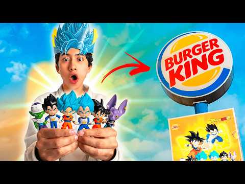 I GOT THE DRAGON BALL TOYS FROM BURGER KING! - BROLAND
