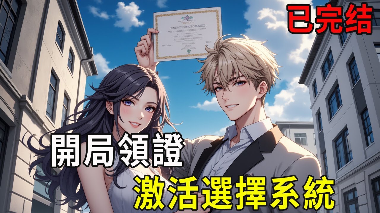 《开局领证，激活选择系统》普通二本大学生林南在一家小型游戏公司任劳任怨干了三年，因撞上主管给自己亲戚走后门，而被违法辞退。听到这个消息和林南吃饭的女朋友果断提出分手。却没想到旁边桌女孩直接和自己领证。