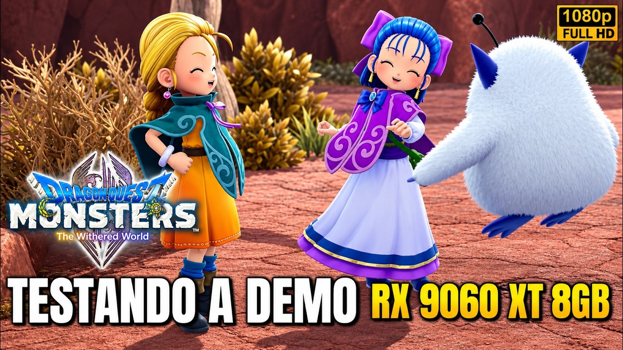DRAGON QUEST MONSTERS: THE DARK PRINCE - DEMO | i5 12400F + RX DRAGON QUEST MONSTERS: THE DARK PRINCE - DEMO | i5 12400F + RX