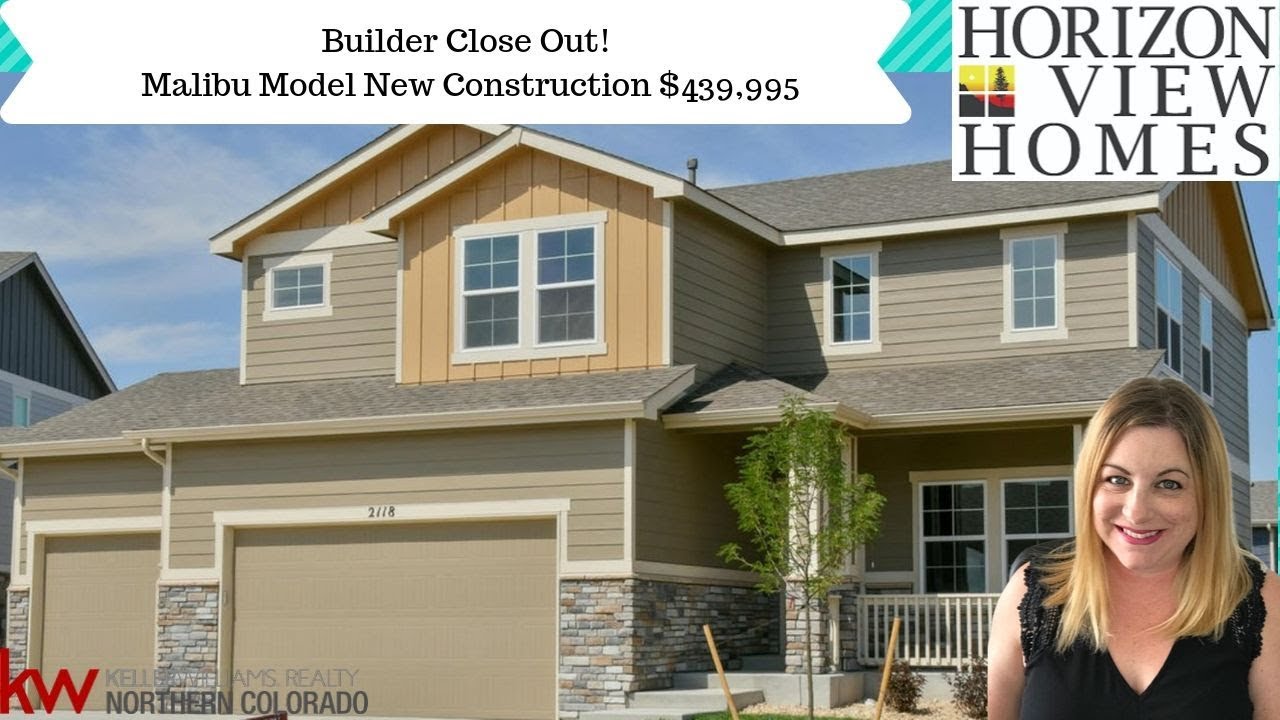 Malibu Model Horizon View Homes Pelican Farms Builder CLOSEOUT in Windsor Colorado YouTube